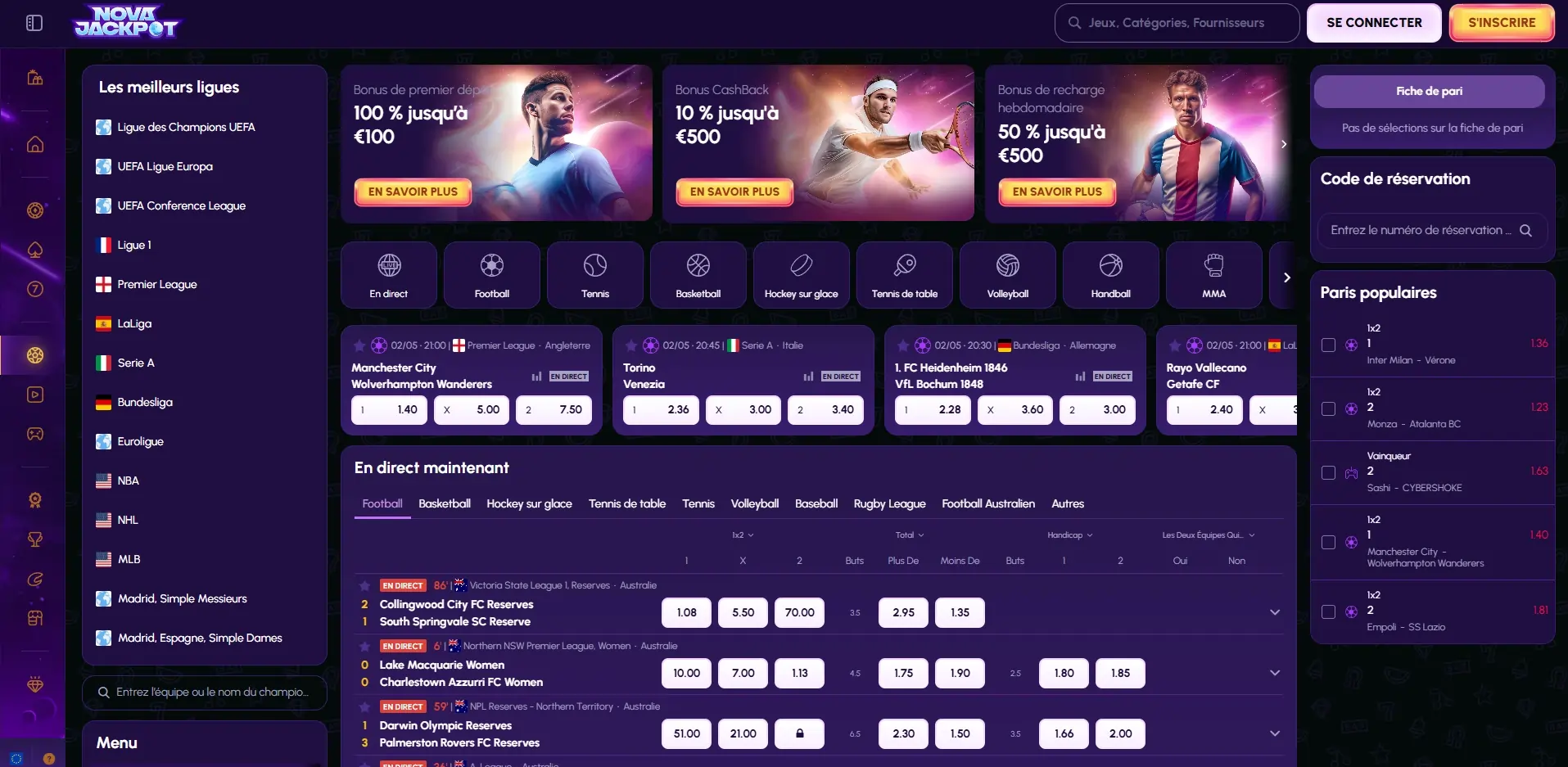 NovaJackpot – Screenshots (1/3)
