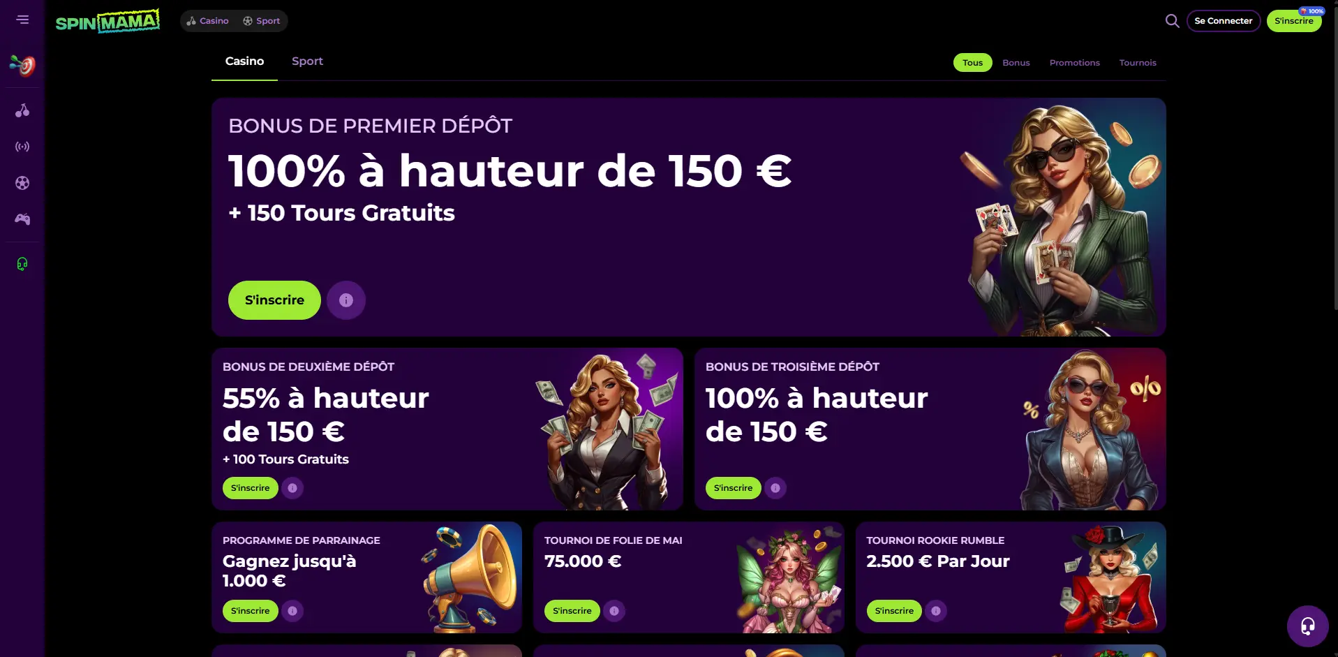 Spinmama – Screenshots (2/3)